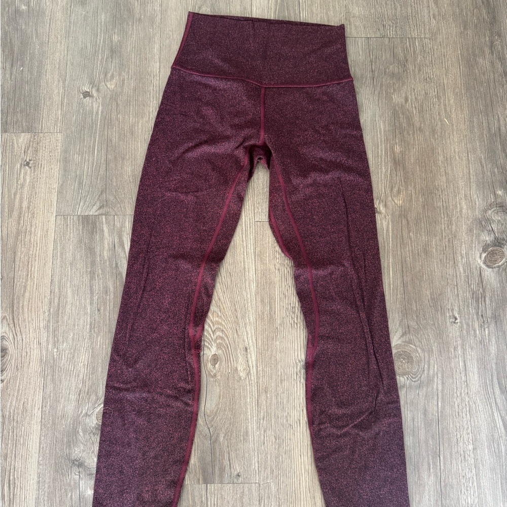 lululemon athletica Burgundy Leggings